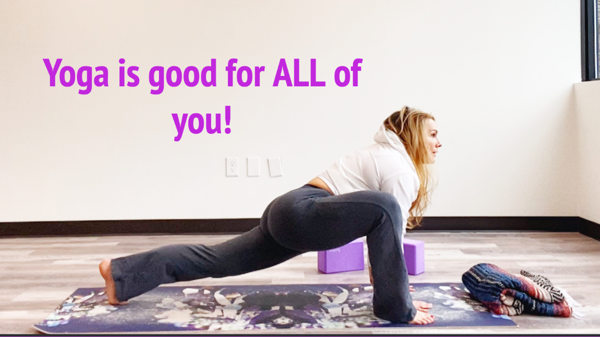 Yoga is good for ALL of you- healing yoga app